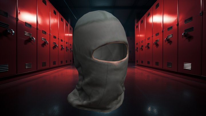 Balaclava Army Firehead - 3D Scan 3D Model