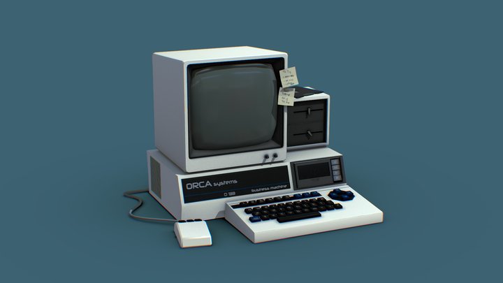 80's Terminal 3D Model