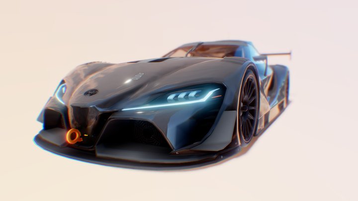 Toyota FT-1 Vision GT 3D Model