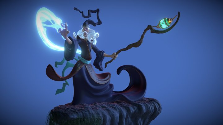 Wizard 3D Model