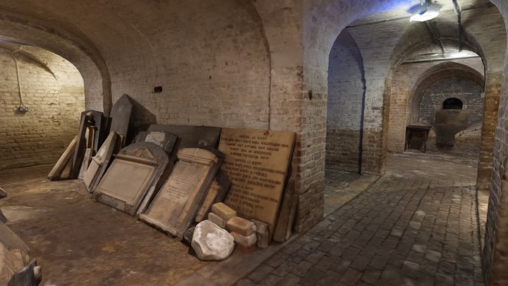 St Pancras New Church Crypt 3D Model