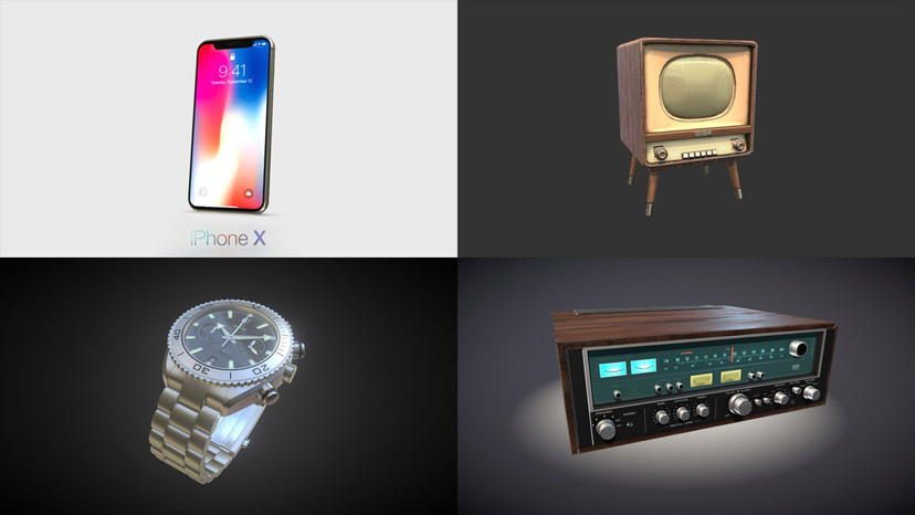 Electronics & Gadgets 3D models