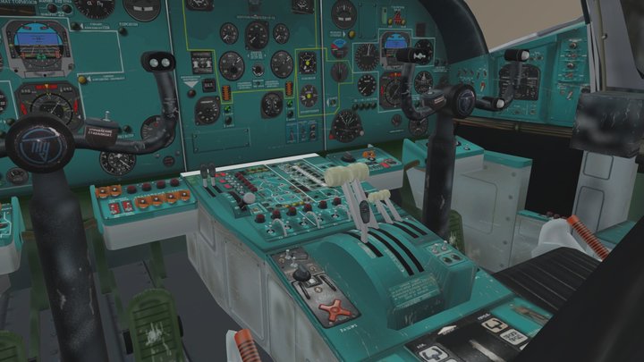 Tu22m3 3D Model