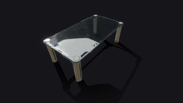 Scifi Table Concept 3D Model