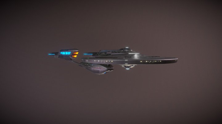 U.S.S. Enterprise-G 3D Model