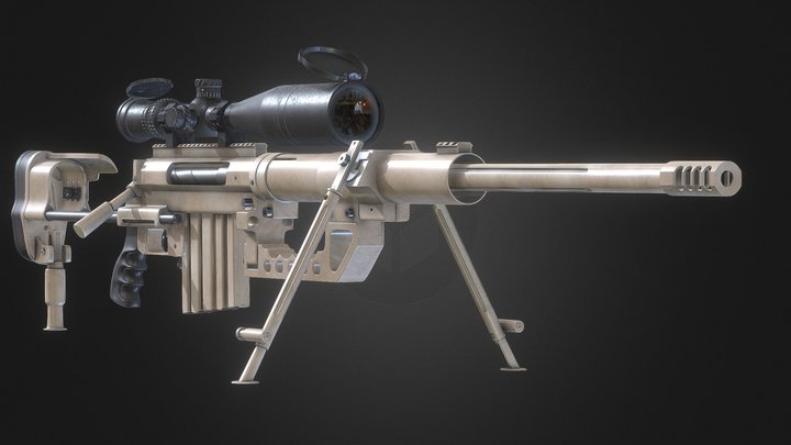 CHEYTAC M200 INTERVENTION 3D Model