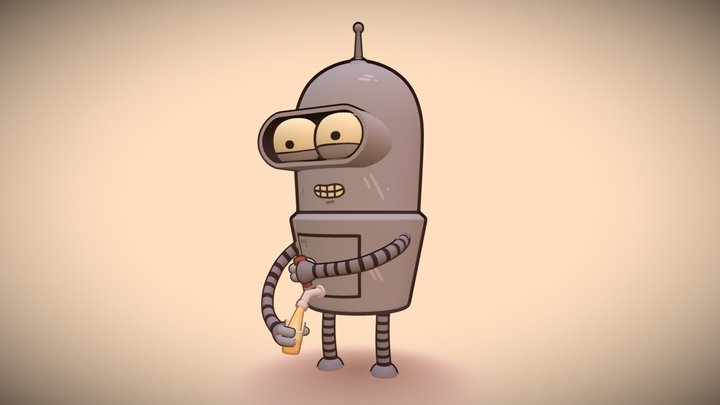 Bender 3D Model