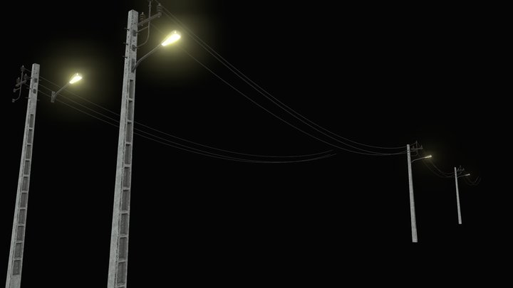 Street light 3D Model