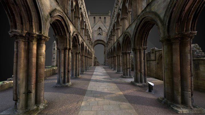 Jedburgh Abbey 3D Model