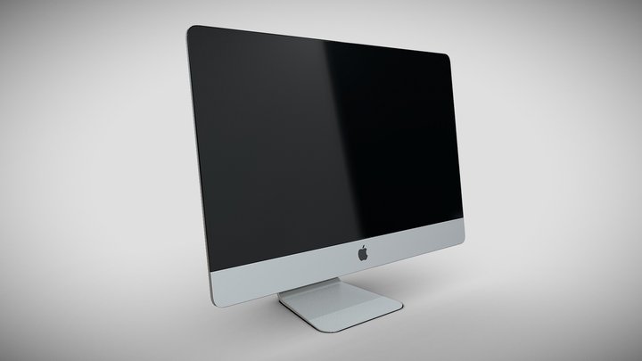 Apple iMac 3D Model