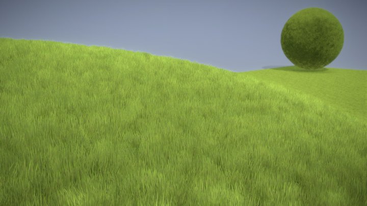 Lawn Fields - Package 3D Model