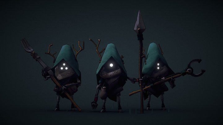 Forest Scavengers 3D Model