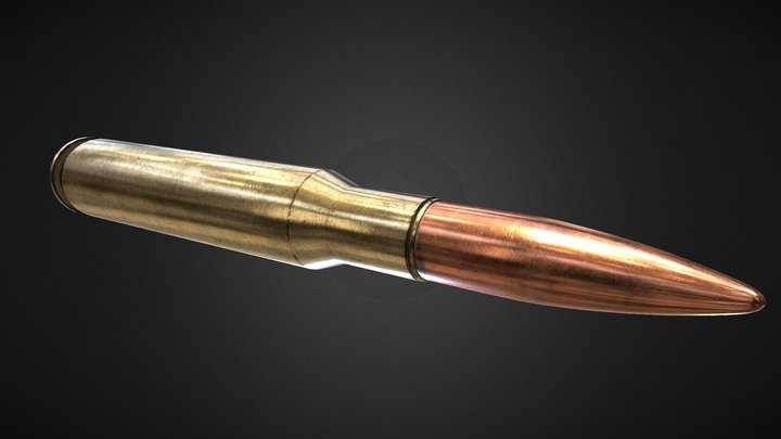 .50 BMG 3D Model