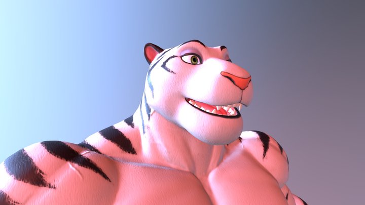 tiger dancer 2_0 blender files 3D Model