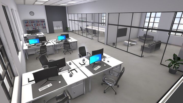 Office 3D Model