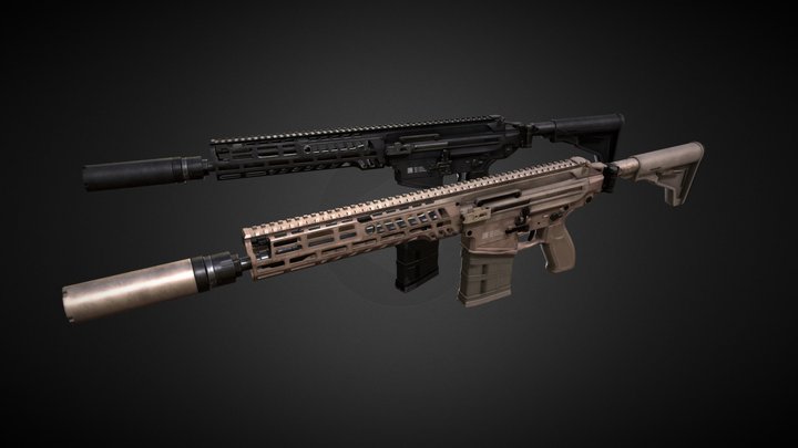 SIG Sauer MCX Spear 3D Model