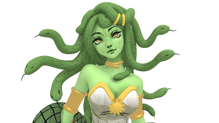 Medusa 3D Model