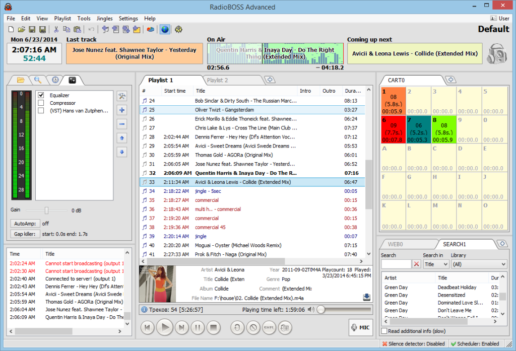 RadioBOSS 6.3.0.7 Crack With Serial Key Free Download 2023